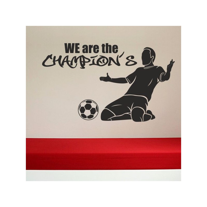 Wandaufkleber Wandtattoo Sport Fußball Kicker Spiel Kinder Kids Snowbord Skateboard Skater Stuntroller Roller BMX Basket Ball