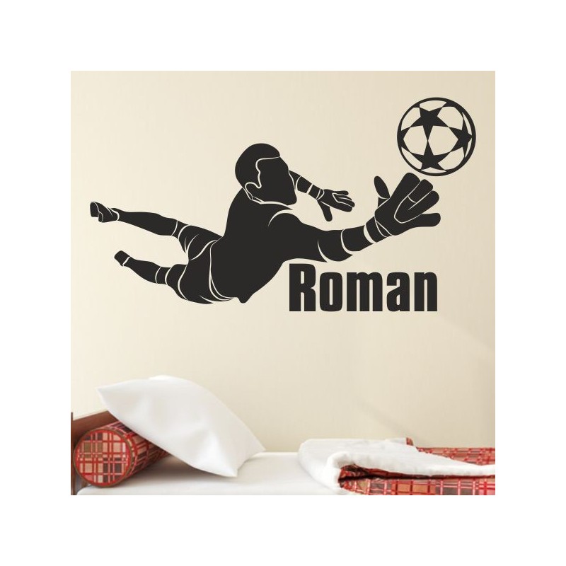 Wandaufkleber Wandtattoo Sport Fußball Kicker Ball Spiel Kinder Kids Snowbord Skateboard Skater Ski Stuntroller Roller