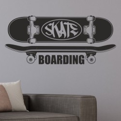 Wandaufkleber Wandtattoo Sport Fußball Kicker Spiel Kinder Kids Snowbord Skateboard Skater Stuntroller Roller BMX Basket Ball