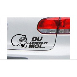 DUB FUN OEM JDM Aufkleber Mini FUN "Du langweilst MICH" Auto Aufkleber Sticker