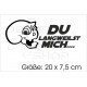 DUB FUN OEM JDM Aufkleber Mini FUN "Du langweilst MICH" Auto Aufkleber Sticker