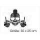 DUB FUN OEM JDM Aufkleber Mini FUN "Bad Boy Hipster" Auto Aufkleber Sticker