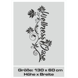 Aufkleber Glas Dekor Fenster Dusche Duschkabine Glas Tür Glastür Schaufenster Beschriftung Spa Wellness Meer Delphin Rose Wasser