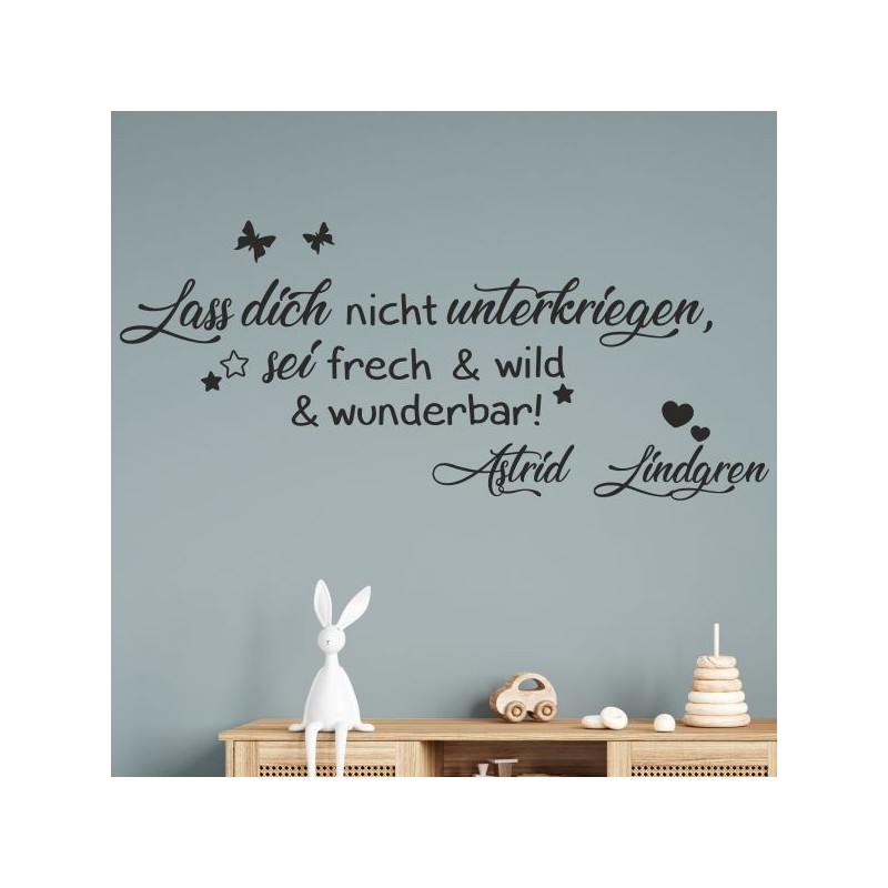 Wandaufkleber Wandtattoo Aufkleber Wand Pony Feuerwehr Dino T-Rex Autos Cars Bagger Fee Elfen Blumen Pirat Faultier Teddy Traum