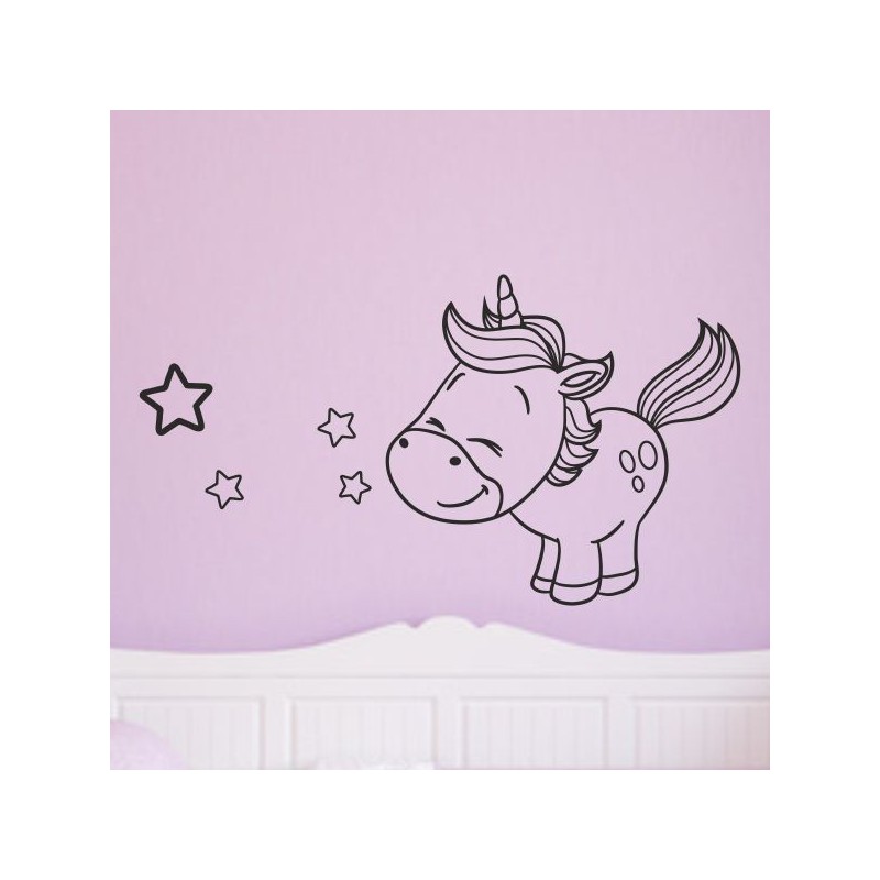 Wandaufkleber Wandtattoo Aufkleber Wand Pony Feuerwehr Dino T-Rex Autos Cars Bagger Fee Elfen Blumen Pirat Faultier Teddy Traum