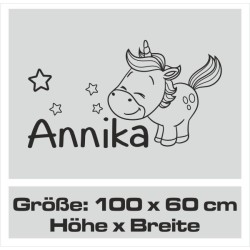 Wandaufkleber Wandtattoo Aufkleber Wand Pony Feuerwehr Dino T-Rex Autos Cars Bagger Fee Elfen Blumen Pirat Faultier Teddy Traum