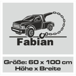 Wandaufkleber Wandtattoo Aufkleber Wand Pony Feuerwehr Dino T-Rex Autos Cars Bagger Fee Elfen Blumen Pirat Faultier Teddy Traum