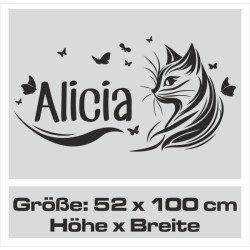 Wandaufkleber Wandtattoo Aufkleber Wand Pony Feuerwehr Dino T-Rex Autos Cars Bagger Fee Elfen Blumen Pirat Faultier Teddy Traum