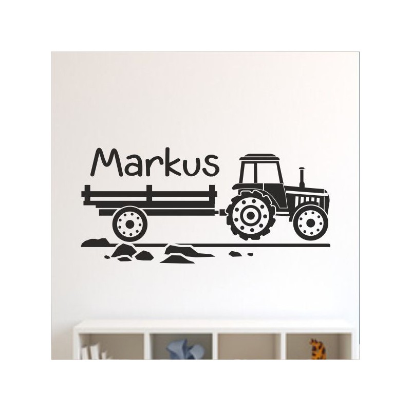 Wandaufkleber Wandtattoo Aufkleber Wand Pony Feuerwehr Dino T-Rex Autos Cars Bagger Fee Elfen Blumen Pirat Faultier Teddy Traum