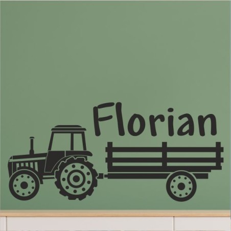 Wandaufkleber Wandtattoo Aufkleber Wand Pony Feuerwehr Dino T-Rex Autos Cars Bagger Fee Elfen Blumen Pirat Faultier Teddy Traum