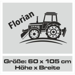 Wandaufkleber Wandtattoo Aufkleber Wand Pony Feuerwehr Dino T-Rex Autos Cars Bagger Fee Elfen Blumen Pirat Faultier Teddy Traum