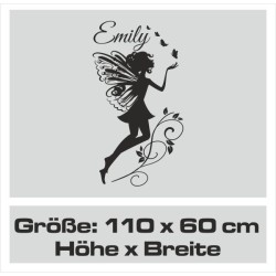 Wandaufkleber Wandtattoo Aufkleber Wand Pony Feuerwehr Dino T-Rex Autos Cars Bagger Fee Elfen Blumen Pirat Faultier Teddy Traum