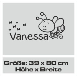 Wandaufkleber Wandtattoo Aufkleber Wand Pony Feuerwehr Dino T-Rex Autos Cars Bagger Fee Elfen Blumen Pirat Faultier Teddy Traum