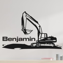 Wandaufkleber Wandtattoo Aufkleber Wand Pony Feuerwehr Dino T-Rex Autos Cars Bagger Fee Elfen Blumen Pirat Faultier Teddy Traum