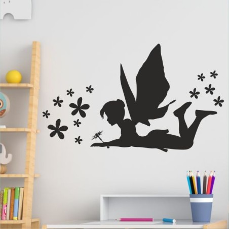 Wandaufkleber Wandtattoo Aufkleber Wand Pony Feuerwehr Dino T-Rex Autos Cars Bagger Fee Elfen Blumen Pirat Faultier Teddy Traum