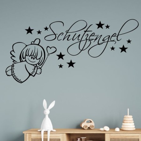 Wandaufkleber Wandtattoo Aufkleber Wand Pony Feuerwehr Dino T-Rex Autos Cars Bagger Fee Elfen Blumen Pirat Faultier Teddy Traum