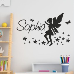 Wandaufkleber Wandtattoo Aufkleber Wand Pony Feuerwehr Dino T-Rex Autos Cars Bagger Fee Elfen Blumen Pirat Faultier Teddy Traum