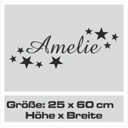 Wandaufkleber Wandtattoo Aufkleber Wand Pony Feuerwehr Dino T-Rex Autos Cars Bagger Fee Elfen Blumen Pirat Faultier Teddy Traum