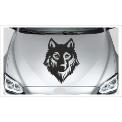 Aufkleber Offroad 4x4  Wolf Hund Auto Car Wohnmobil Sticker
