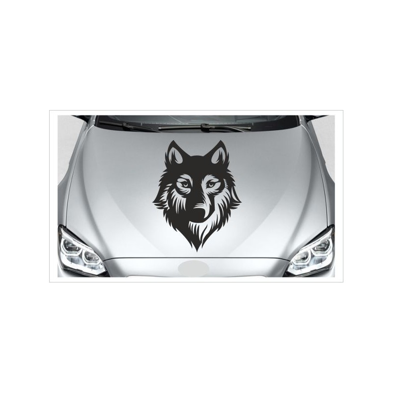 Aufkleber Offroad 4x4 Wolf Hund Auto Car Wohnmobil Sticker - Der