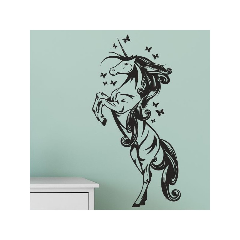 Wandaufkleber Wandtattoo Aufkleber Wand Pony Feuerwehr Dino T-Rex Autos Cars Bagger Fee Elfen Blumen Pirat Faultier Teddy Traum