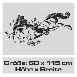 Wandaufkleber Wandtattoo Aufkleber Wand Pony Feuerwehr Dino T-Rex Autos Cars Bagger Fee Elfen Blumen Pirat Faultier Teddy Traum