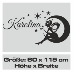 Wandaufkleber Wandtattoo Aufkleber Wand Pony Feuerwehr Dino T-Rex Autos Cars Bagger Fee Elfen Blumen Pirat Faultier Teddy Traum