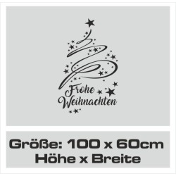 Wandaufkleber Wandtattoo Aufkleber Wand Weihnachten X-MAS Merry Christmas Kugel Schmuck  Weihnachtsbäckerei Backen Plätzen