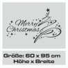 Wandaufkleber Wandtattoo Aufkleber Wand Weihnachten X-MAS Merry Christmas Kugel Schmuck  Weihnachtsbäckerei Backen Plätzen