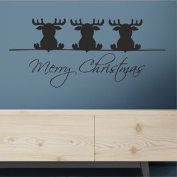 Wandaufkleber Wandtattoo Aufkleber Wand Weihnachten X-MAS Merry Christmas Kugel Schmuck  Weihnachtsbäckerei Backen Plätzen Backh