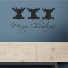 Wandaufkleber Wandtattoo Aufkleber Wand Weihnachten X-MAS Merry Christmas Kugel Schmuck  Weihnachtsbäckerei Backen Plätzen Backh