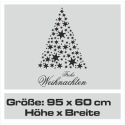 Wandaufkleber Wandtattoo Aufkleber Wand Weihnachten X-MAS Merry Christmas Kugel Schmuck  Weihnachtsbäckerei Backen Plätzen Backh