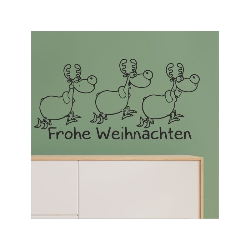 Wandaufkleber Wandtattoo Aufkleber Wand Weihnachten X-MAS Merry Christmas Kugel Schmuck  Weihnachtsbäckerei Backen Plätzen Backh