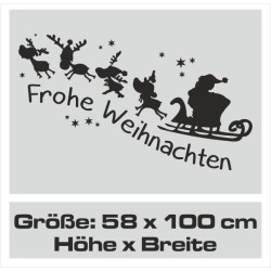 Wandaufkleber Wandtattoo Aufkleber Wand Weihnachten X-MAS Merry Christmas Kugel Schmuck  Weihnachtsbäckerei Backen Plätzen Backh