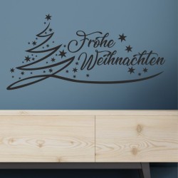 Wandaufkleber Wandtattoo Aufkleber Wand Weihnachten X-MAS Merry Christmas Kugel Schmuck  Weihnachtsbäckerei Backen Plätzen Backh