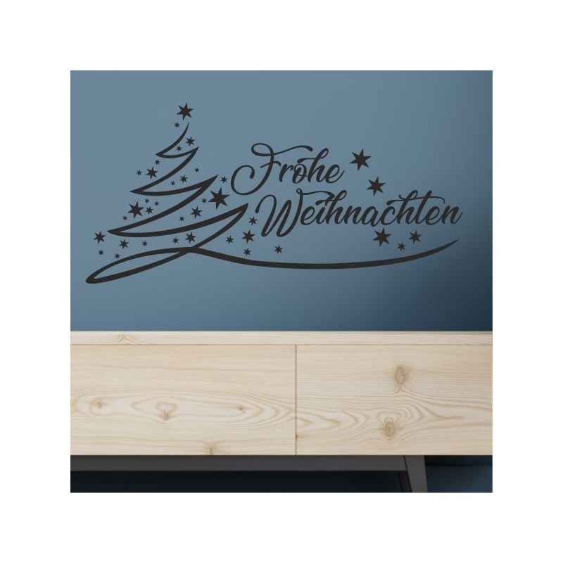 Wandaufkleber Wandtattoo Aufkleber Wand Weihnachten X-MAS Merry Christmas Kugel Schmuck  Weihnachtsbäckerei Backen Plätzen Backh