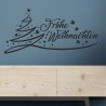 Wandaufkleber Wandtattoo Aufkleber Wand Weihnachten X-MAS Merry Christmas Kugel Schmuck  Weihnachtsbäckerei Backen Plätzen Backh