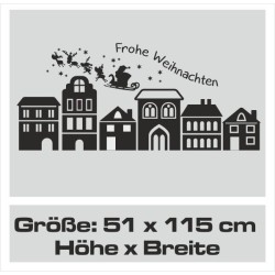 Wandaufkleber Wandtattoo Aufkleber Wand Weihnachten X-MAS Merry Christmas Kugel Schmuck  Weihnachtsbäckerei Backen Plätzen Backh