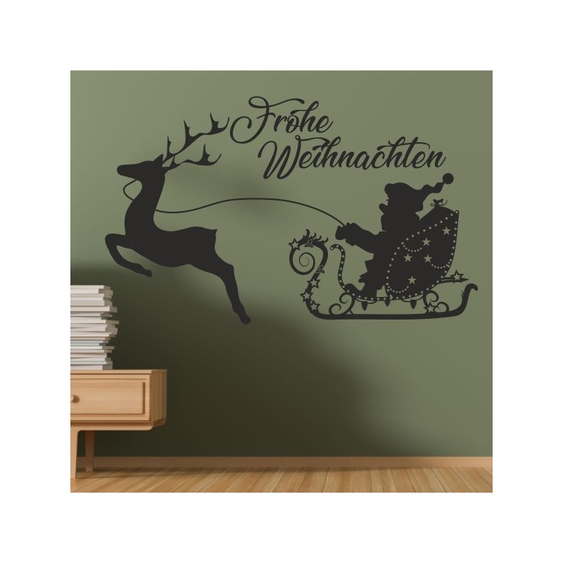 Wandaufkleber Wandtattoo Aufkleber Wand Weihnachten X-MAS Merry Christmas Kugel Schmuck  Weihnachtsbäckerei Backen Plätzen Backh