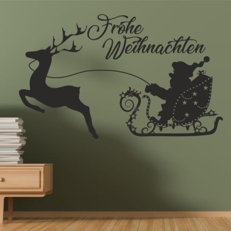 Wandaufkleber Wandtattoo Aufkleber Wand Weihnachten X-MAS Merry Christmas Kugel Schmuck  Weihnachtsbäckerei Backen Plätzen Backh