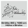Wandaufkleber Wandtattoo Aufkleber Wand Weihnachten X-MAS Merry Christmas Kugel Schmuck  Weihnachtsbäckerei Backen Plätzen Backh