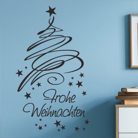 Wandaufkleber Wandtattoo Aufkleber Wand Weihnachten X-MAS Merry Christmas Kugel Schmuck  Weihnachtsbäckerei Backen Plätzen Backh