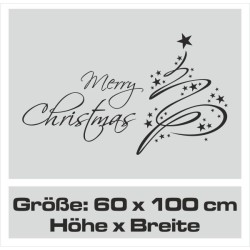 Wandaufkleber Wandtattoo Aufkleber Wand Weihnachten X-MAS Merry Christmas Kugel Schmuck  Weihnachtsbäckerei Backen Plätzen Backh