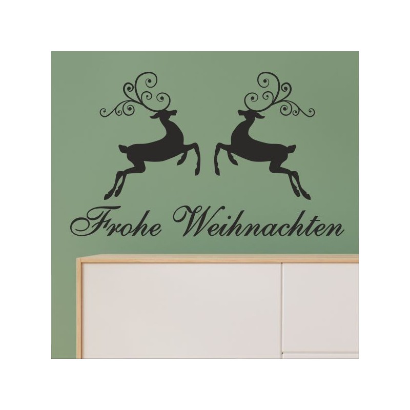 Wandaufkleber Wandtattoo Aufkleber Wand Weihnachten X-MAS Merry Christmas Kugel Schmuck  Weihnachtsbäckerei Backen Plätzen Backh