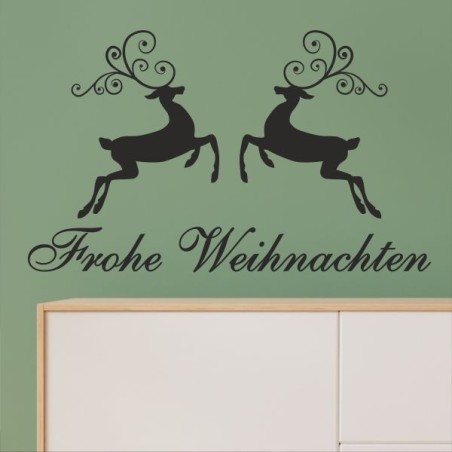 Wandaufkleber Wandtattoo Aufkleber Wand Weihnachten X-MAS Merry Christmas Kugel Schmuck  Weihnachtsbäckerei Backen Plätzen Backh