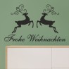 Wandaufkleber Wandtattoo Aufkleber Wand Weihnachten X-MAS Merry Christmas Kugel Schmuck  Weihnachtsbäckerei Backen Plätzen Backh