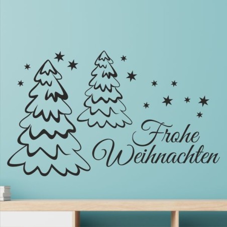 Wandaufkleber Wandtattoo Aufkleber Wand Weihnachten X-MAS Merry Christmas Kugel Schmuck  Weihnachtsbäckerei Backen Plätzen Backh