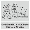 Wandaufkleber Wandtattoo Aufkleber Wand Weihnachten X-MAS Merry Christmas Kugel Schmuck  Weihnachtsbäckerei Backen Plätzen Backh