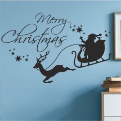 Wandaufkleber Wandtattoo Aufkleber Wand Weihnachten X-MAS Merry Christmas Kugel Schmuck  Weihnachtsbäckerei Backen Plätzen Backh