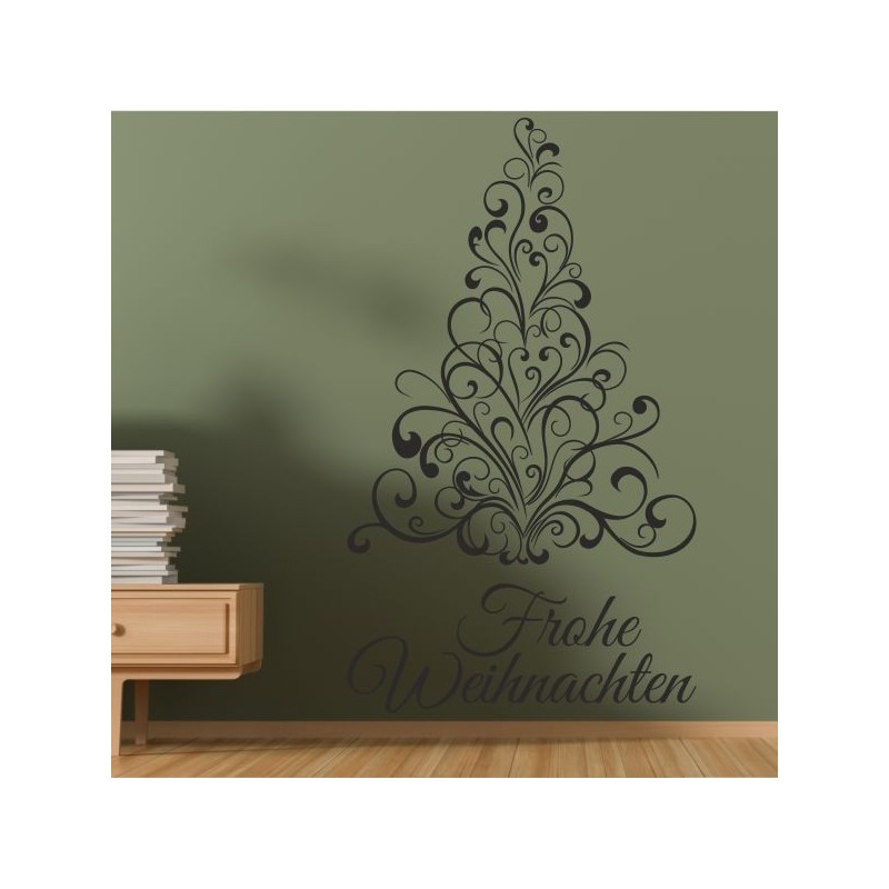 Wandaufkleber Wandtattoo Aufkleber Wand Weihnachten X-MAS Merry Christmas Kugel Schmuck  Weihnachtsbäckerei Backen Plätzen Backh